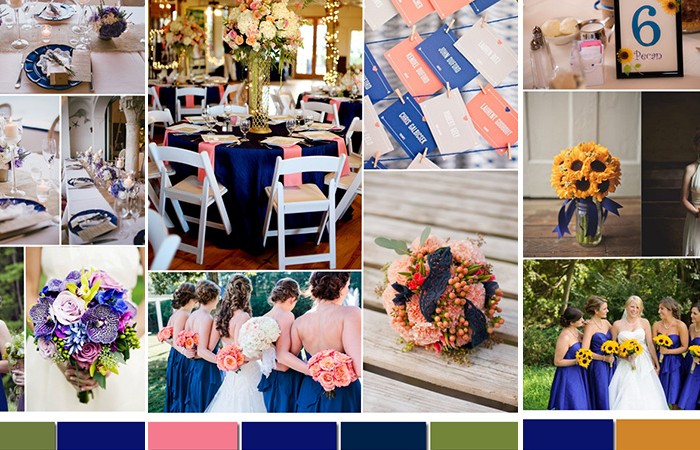 Best Fall Wedding Color Schemes